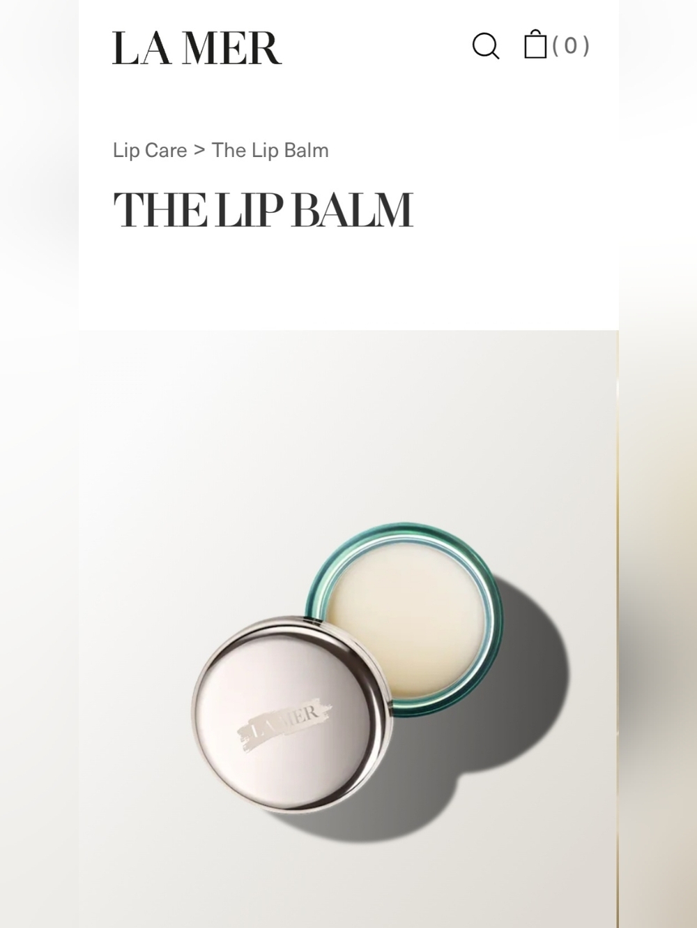 La Mer Lip Balm 0.32oz